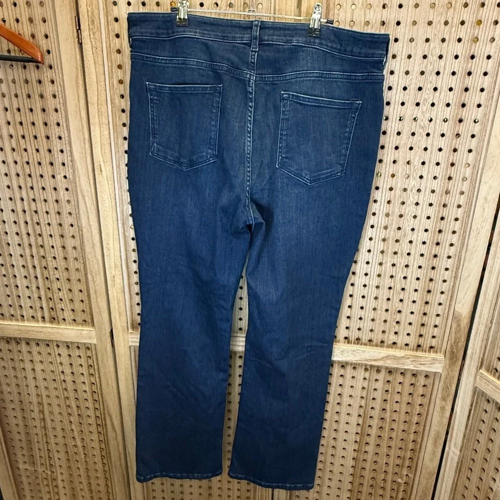 Pilcro Jeans‎ 34 Tall Bootcut Denim Dark Wash Made in Turkey